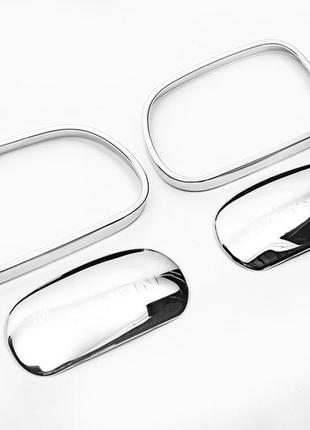 Обводка зеркал и верхушка (пластик) для ssangyong action 2006-2024 гг