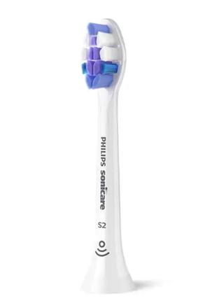 Сменные насадки для звуковой зубной щетки philips sonicare s2 sensitive 2 шт2 фото