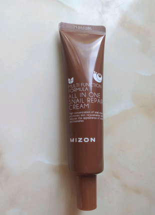 Крем для обличчя mizon all in one snail repair cream2 фото