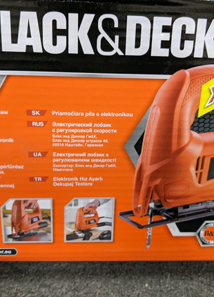 Лобзик електричний black&decker оригінал.