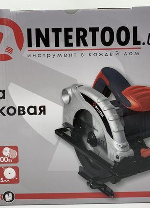 Пила дискова intertool dt-0613