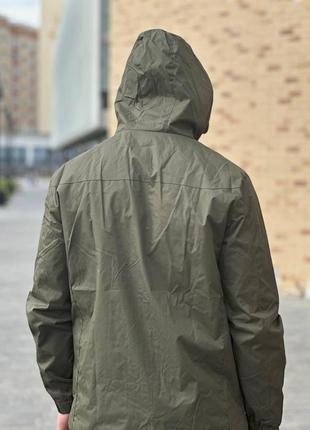 Армійська військова тактична куртка дощовик ( олива / койот ) ( m - xxl )3 фото