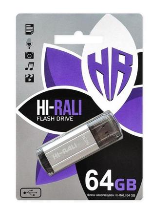 Usb флеш-накопичувач hi-rali stark 64gb6 фото