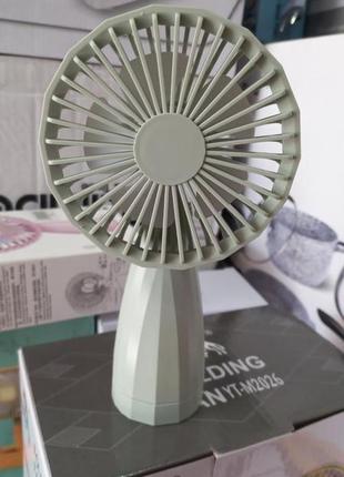 Портативний настільний міні вентилятор mini fan 6601 usb