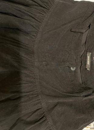 Юбка ламбада из вельвета