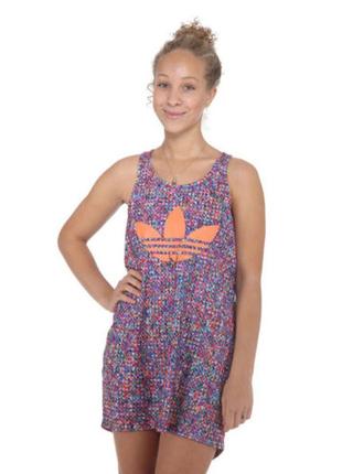 Спортивне плаття adidas rash кольорове майка довга