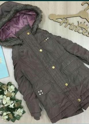 Деми парка для девочки 110р.