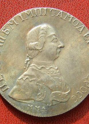 1 рубль 1762 петр iii