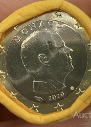 Монако 1 евро 2020 №1056