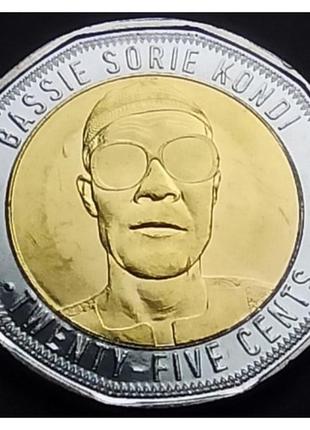 Сьерра-леоне 25 центов, 2022 басси сори конди  №1381