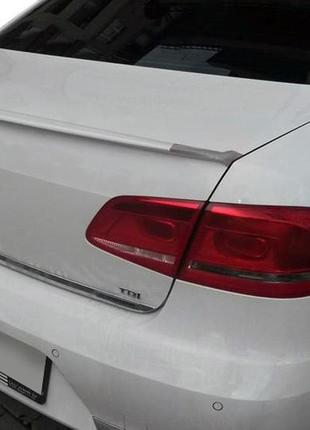 Спойлер (под покраску) для volkswagen passat b7 2012-2015 гг