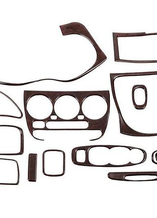 Накладки на панель під дерево для hyundai accent 2000-2006 рр