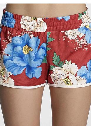 Классные яркие шорты адидас в цветы оригинал