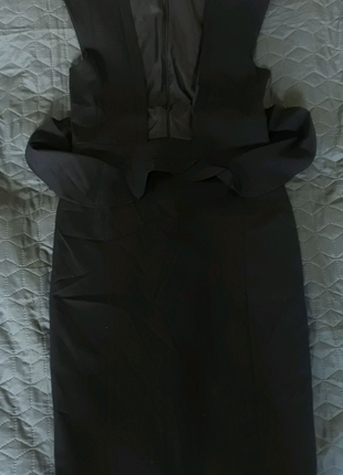 Плаття жіноче чорне з відкритими руками.1 фото