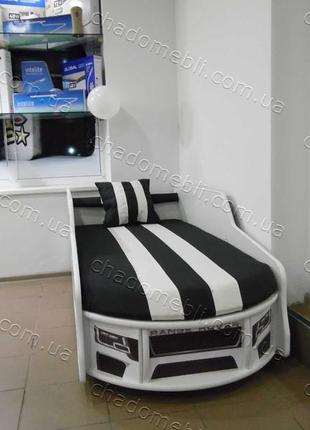Дитяче ліжко машина з матрацом / ліжечко машинка / кроватка-ма...7 фото