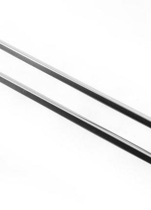 Молдинги стекол (2 шт, нерж) omsa - итальянская нержавейка для volkswagen t4 caravelle/multivan