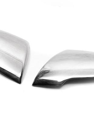 Накладки на зеркала (2 шт, нерж.) для kia sportage 2010-2015 гг