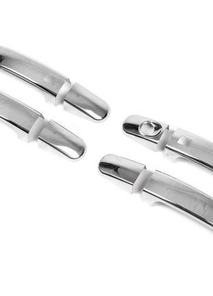 Накладки на ручки (4 шт., нерж.) без чипа, omsaline - итальянская нержавейка для ford kuga 2008-2013 гг