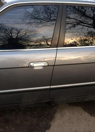 Накладки на ручки (4 шт) полированная нержавейка (передние ручки) для bmw 5 серия e-34 1988-199гг