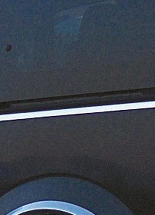 Молдинги під зсувну двері (нерж.) 2 двері, довга база для ford connect 2002-2006 рр