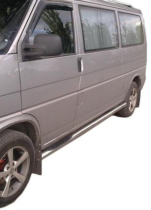 Бічні труби (2 шт., нерж) 60мм, довга база для volkswagen t4 transporter
