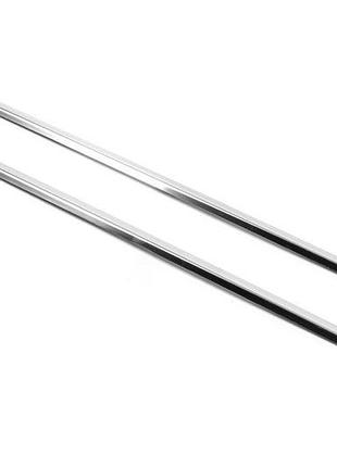 Передняя окантовка стекол (2 шт, сталь) omsaline - итальянская нержавейка для volkswagen t5 multivan 2003-2010