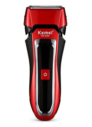 Чоловіча електробритва kemei km-3309 кемей професійна ku_22