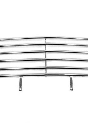 Решітка в бампер (нерж.) для peugeot 307