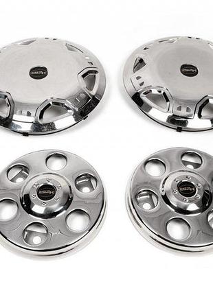 Колпаки из нержавейки oem (2-катковый) для mercedes sprinter 1995-2006 гг