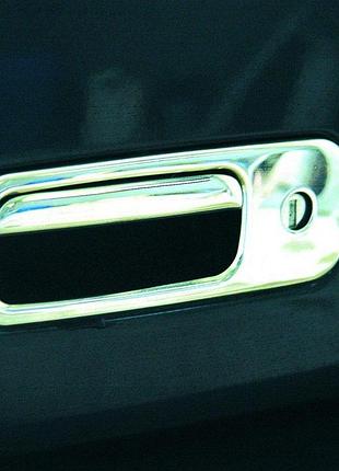 Хром на ручку багажника (нерж) carmos - турецкая нержавейка для volkswagen t5 multivan 2003-2010 гг