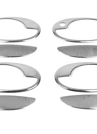 Накладки на ручки (4 шт., нерж.) для opel corsa c 2000-2024 гг