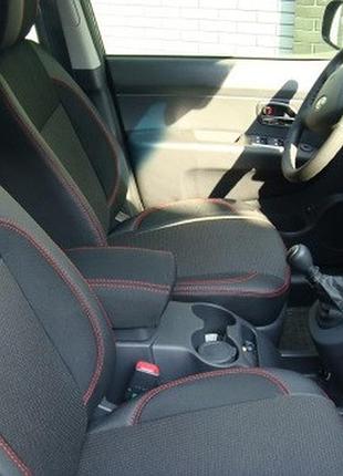 Новинка! авточехлы из экокожи brothers premium (5 мест) для kia carens 1999-2012 гг
