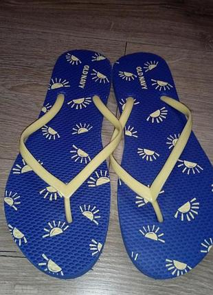 В'єтнамки жіночі нові old navi сша розмір 39-25см