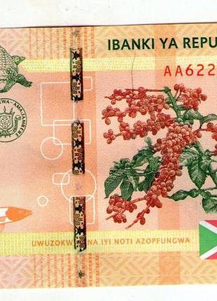 Бурунди 500 франков 2018 год состояние  unc  №652