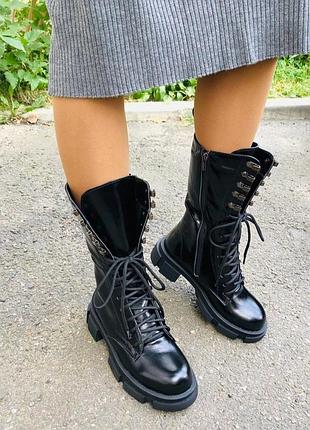 Шкіряні черевики ручної роботи