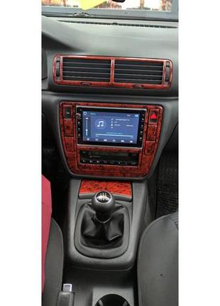 Накладки на панель 2004-2005 титан для volkswagen passat b5 років