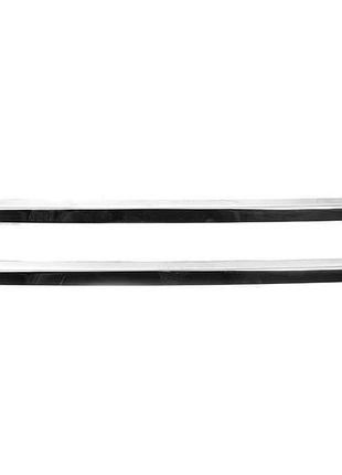 Наружная окантовка стекол (2 шт, нерж.) для hyundai h200, h1, starex 2008-2024 гг