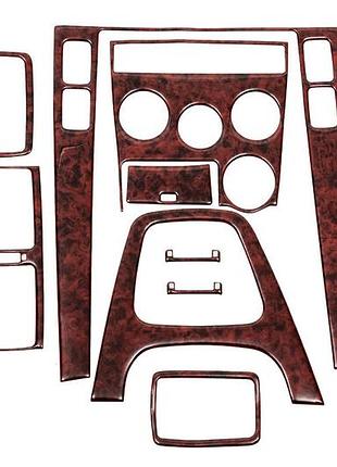 Накладки на панель (в асортименті) дерево для hyundai tucson jm 2004-2024 рр