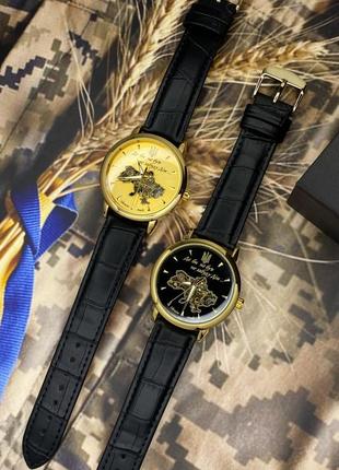 Мужские наручные механические часы с автоподзаводом patriot 022-3d не забуду дом gold-gold6 фото