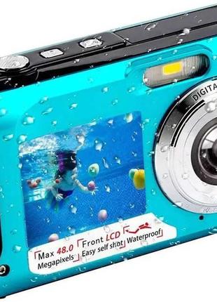 Підводна камера fhd 2,7 до 48 мп водонепроникна цифрова камера