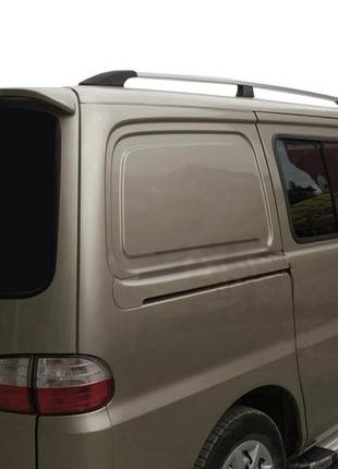 Рейлинги хром пластиковые ножки для hyundai h200, h1, starex 1998-2007 гг