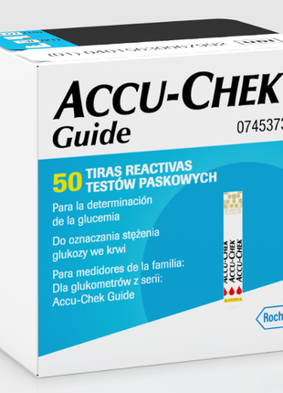 Тест-смужки accu-chek guide 50 шт