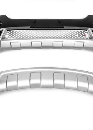 Передняя и задняя накладки libao (2013-2016) для toyota rav 4