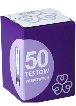 Тест-смужки evercare, 50 шт