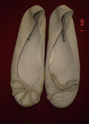 Балетки blue velvet