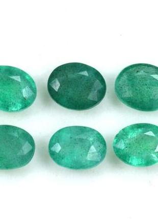 Изумруд   8 х 6 мм