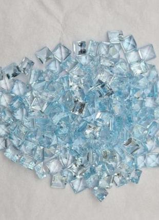 Натуральный голубой топаз 5 мм