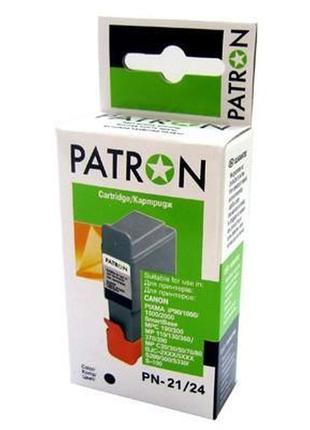 Картридж patron canon bci-24/21 color (№ pn-21/24) (ci-can-bci-24-c1-pn/ci-can-bci-2124-c-pn)