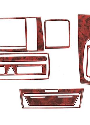 Накладки в салон (1999-2000) темне дерево для ауди a4 b5 рр