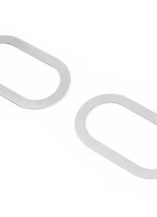 Обводка поворотника (2 шт, нерж) для nissan qashqai 2007-2010 гг